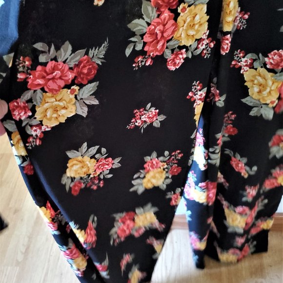 Ultra Flirt Women's One Piece Jumpsuit Pant Suit Size S Wide Flowy Legs - Picture 6 of 11